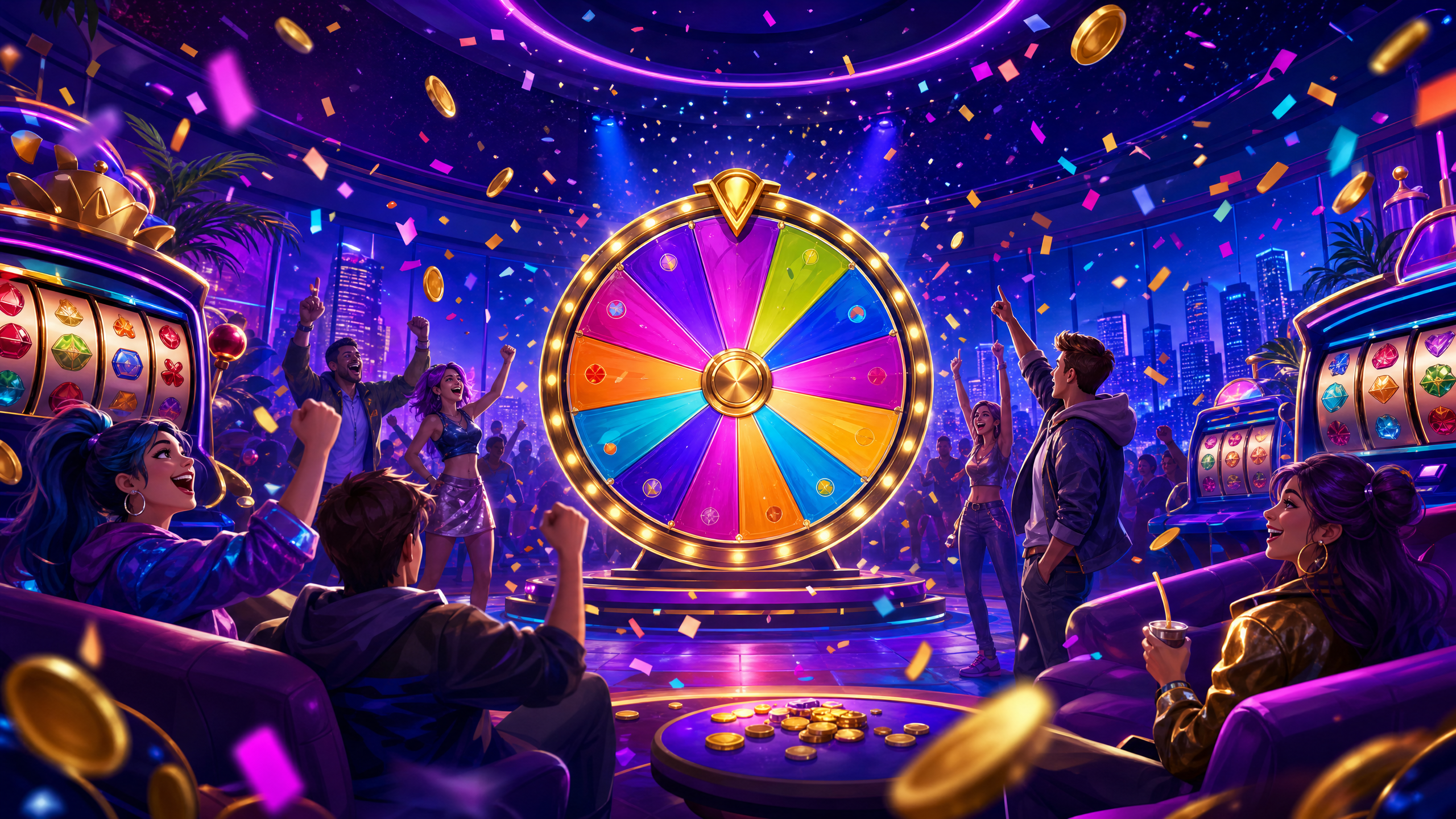 Social games lobby